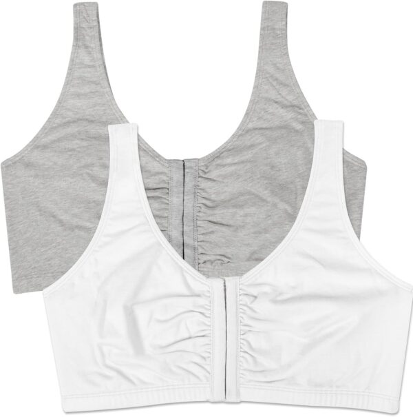 Women Front Closure Cotton Bra - Image 2