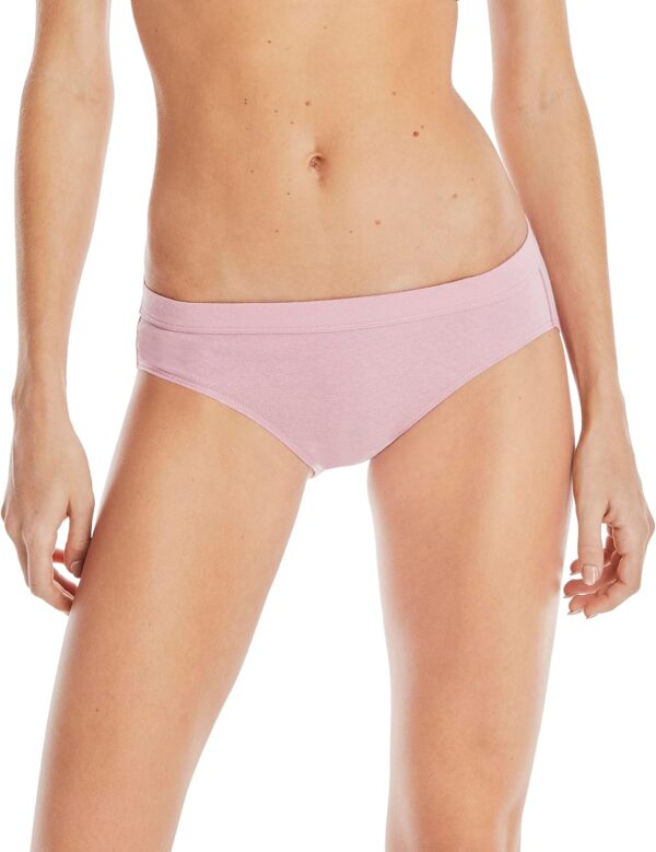 Women Organic Cotton Panties Pack,  Underwear, 6-Pack (Colors May Vary) - Image 2