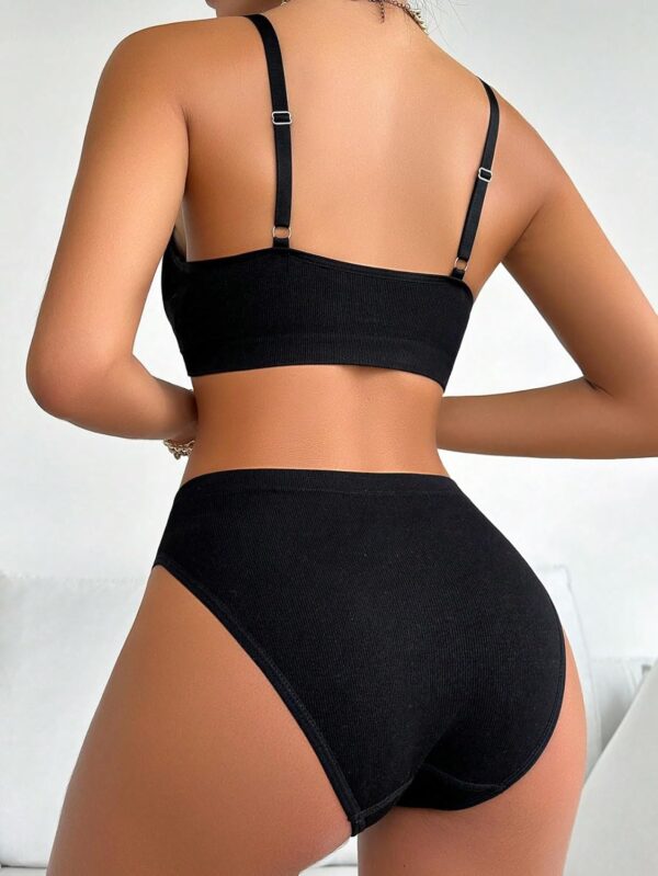 Women Lingerie Set 2 Piece Wireless Bra and Panty Underwear Sets - Image 2